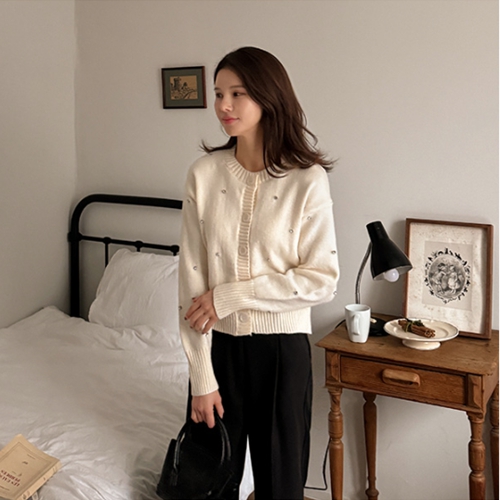 Cubic Knitwear Cardigan