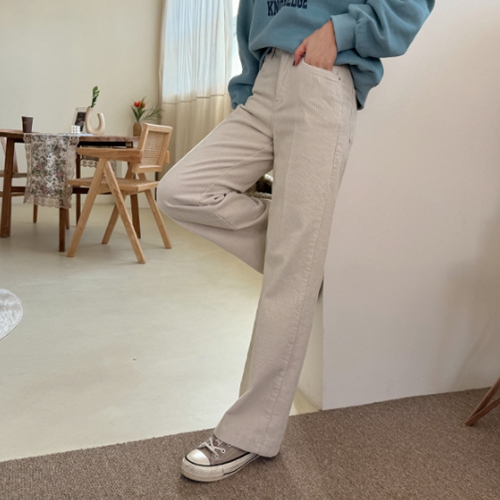 Milton Wide Corduroy fleece lined Pants