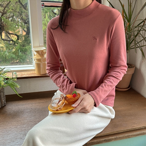 [valyou] All Day Half-turtleneck T-shirt