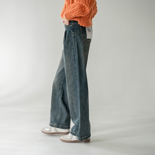 Perfect Pants 102ver (Washing pin tuck wide)