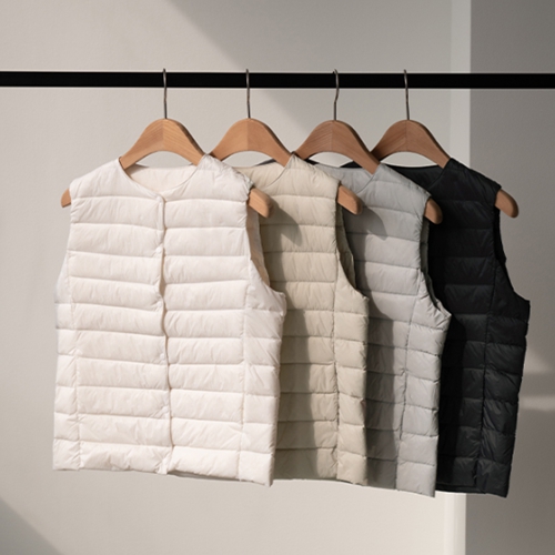 [Special Sale] Duck-Down Lightweight Padded Vest