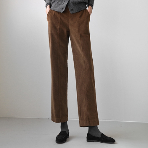 Incision Line Stitch Baggy fit Pants