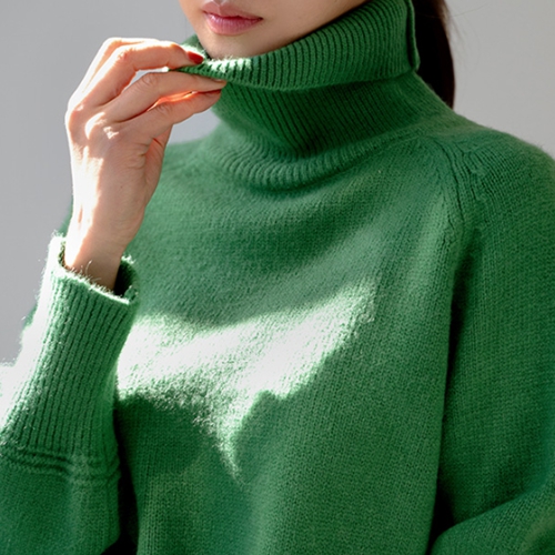 Daily Winter Turtleneck Knitwear
