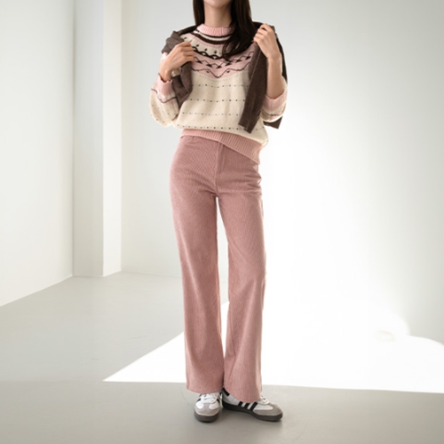 Lovely Jacquard Knitwear
