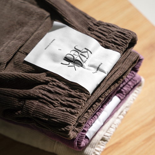 Perfect Corduroy Pants 5ver (Fleece-Lined Semi-Wide)