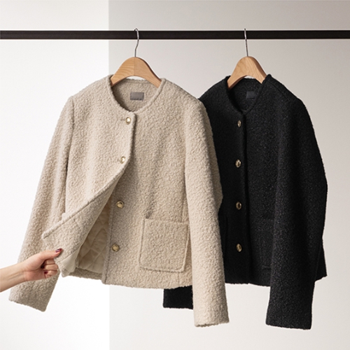 Premier Boucle Quilted Jacket