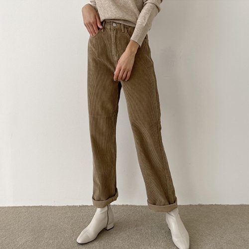 Corduroy Long Wide Pants C101945