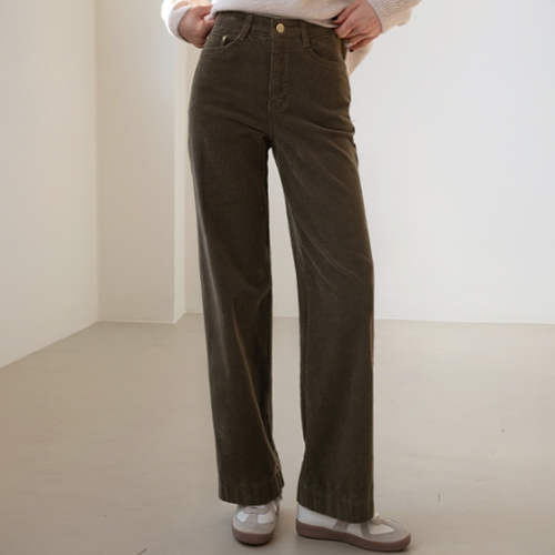Milo Wide Corduroy fleece lined Pants
