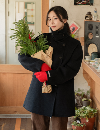 루이스 핸드메이드 Wool Coat Korea