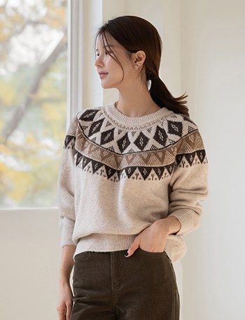 Indian Nordic Knitwear Korea