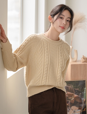Rollin Twiddle Round Knitwear Korea