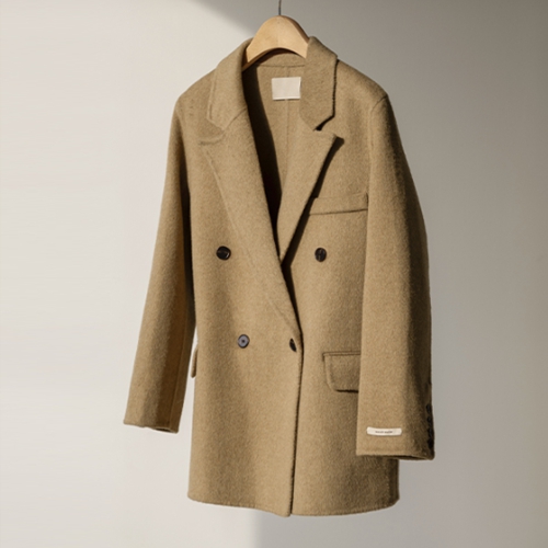 Wool double Handmade Coat