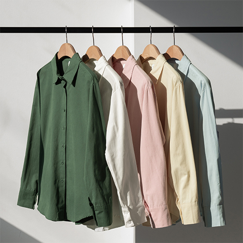 Sanded Cotton Shirt