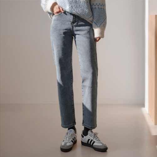 [Special Sale] Paul fleece lined Baggy Denim Pants