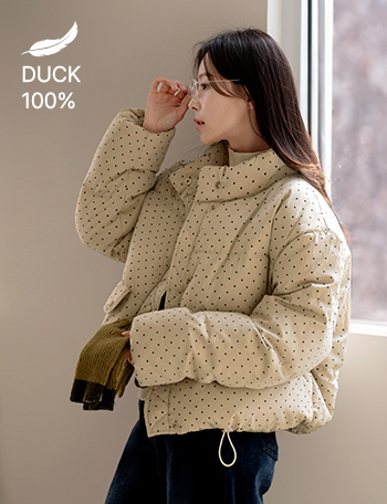 Dot Duck Down Cloud Padding Korea