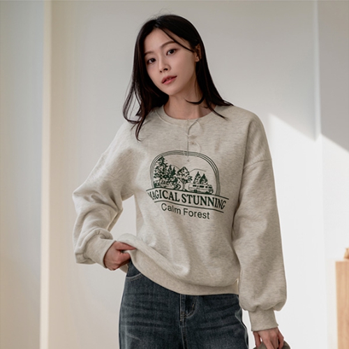 [Special Sale] Campore fleece lined sweatshirt