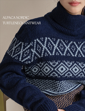 Nordic Turtleneck Knitwear Korea