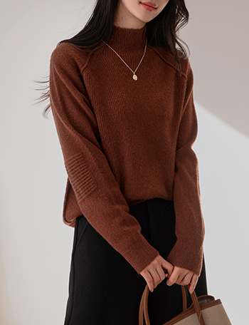 Line Cashmere Turtleneck Knitwear Korea