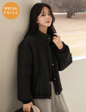 [Special Sale] light Height Quilted Jumper Korea