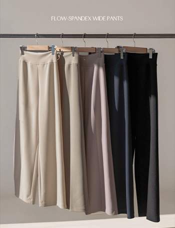 Flow Span Wide Pants Korea