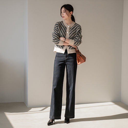 Ever Blue Raw Denim Pants