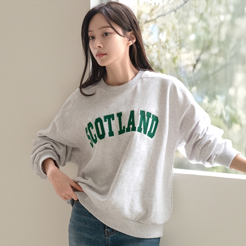 [Special Sale] Scot Boxy Sweatshirt