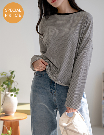 [Special Sale] Daily Fine Lines T-shirt Korea