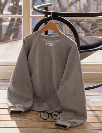 Back Patch Spring Sweatshirt Korea