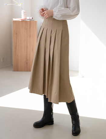 Lady Pleats Skirt Korea