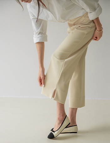 Easy Open spandex Banding Pants Korea
