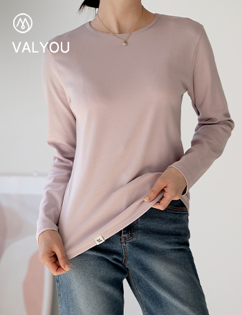 [valyou] Soft dbinding Patch T-Shirt Korea