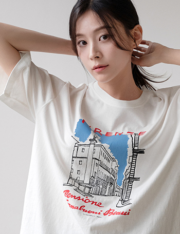 Florence Over Short-sleeve T-shirt Korea