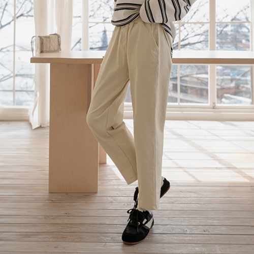 [Special Sale] Seasoning Baggy Cotton Pants