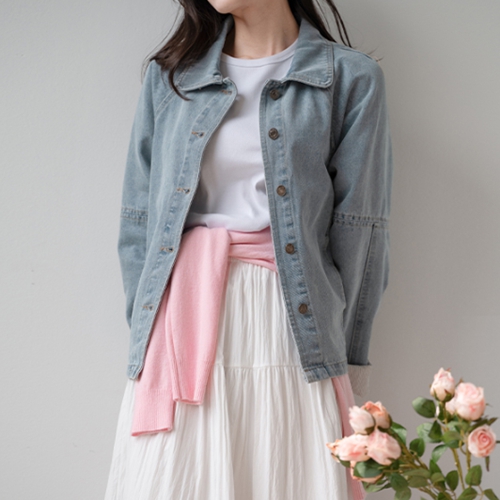 Mellin Collar Denim Jacket