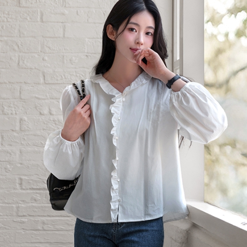 Marien Frill Blouse