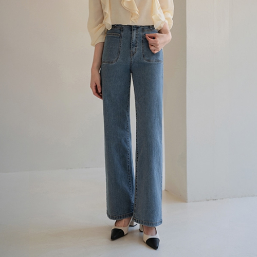 Incision Point Spring Denim Pants
