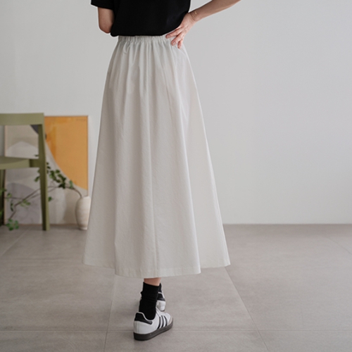 Fran pintuck A-line skirt