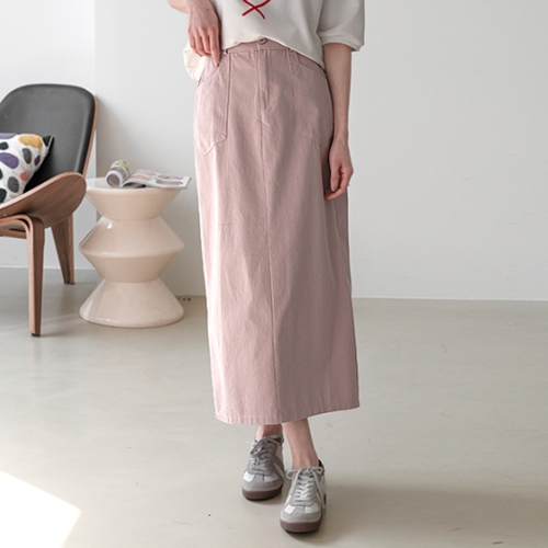 Smooth H Line Banding Skirt