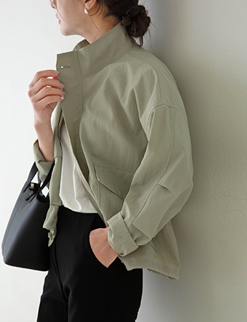 Button Half-Neck Windy Jumper Korea