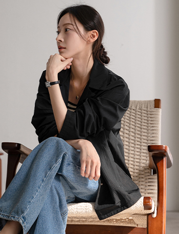Slog Back Slit Cool Jacket Korea