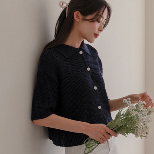Ove Collar Neck Short-sleeved Lnitwear