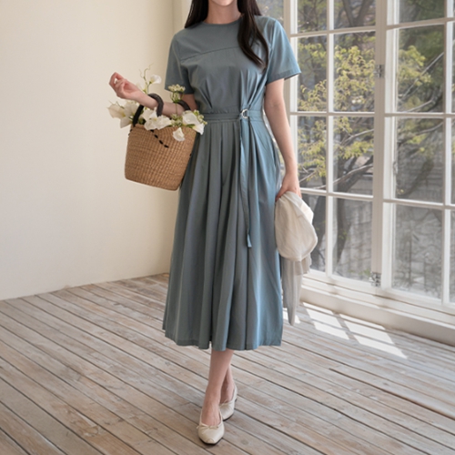 Rudy Wrinkles Belt Dress