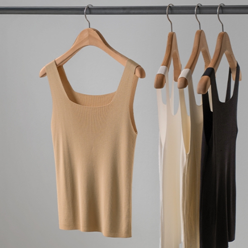 Airy Square Neck Sleeveless