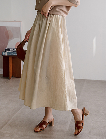 Rosel Banding Long Skirt Korea