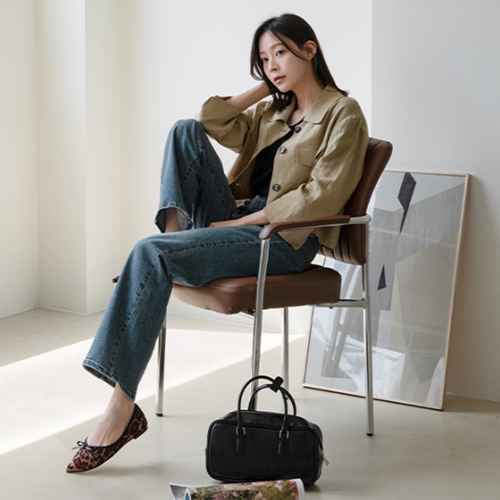 Bijou Linen Pintuck Jacket