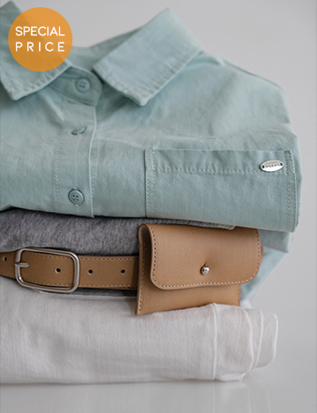 [Special Sale] Pastel String Wappen Shirt Korea