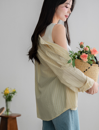 Light Jelly Pocket Shirt Korea
