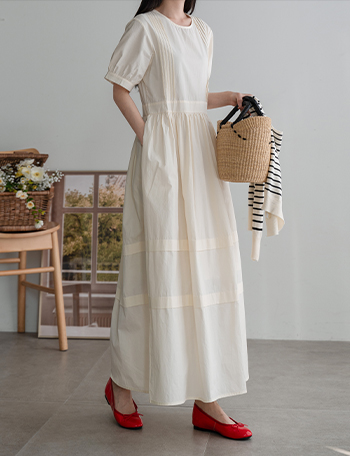 Nadri Pintuck Dress Korea