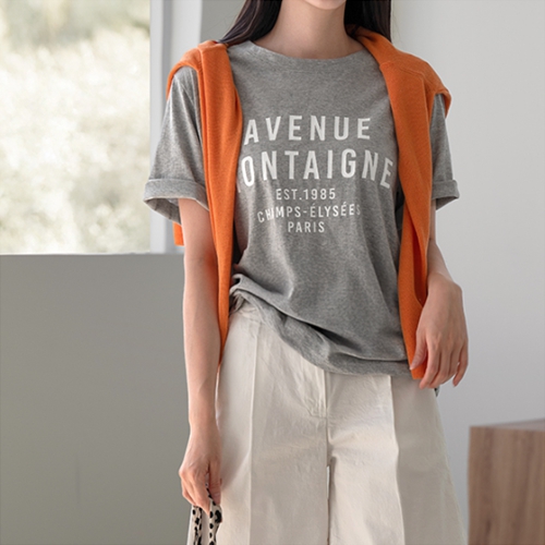 [Special Sale] 애비뉴 Short-sleeve T-shirt