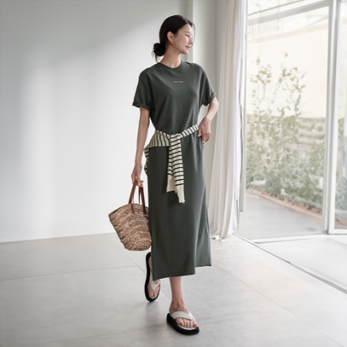 Dering Collection Lettering Dress